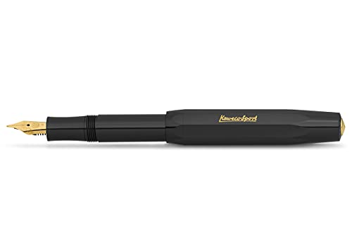 Kaweco Classic Sport fountain pen Black M 0, 9 mm - Image 2